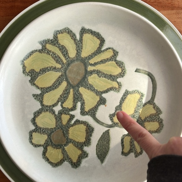 Mid Century Stonehaven Paula Dinner Plates-6 - Picture 5 of 8